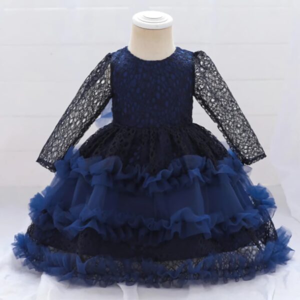 NEW Girls dresses,cute princess dresses new short-sleeved/long-sleeved sequined tutu dresses cross-border for cute girls - Image 7