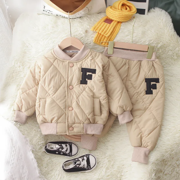 Puffer jacket set for kids